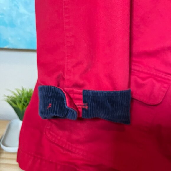 Casual Corner Annex Red Coat Women's Medium Petite - Picture 2 of 16